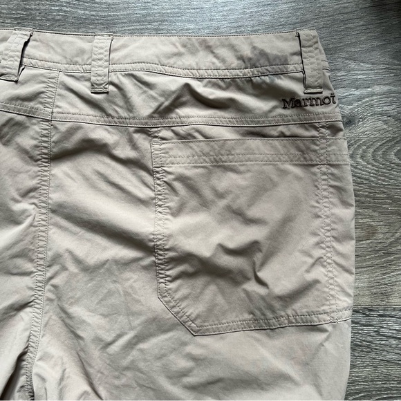 Marmot Men's Nylon Tan Outdoor Cargo Hiking Camping Fishing Pants size 40 - Picture 5 of 12